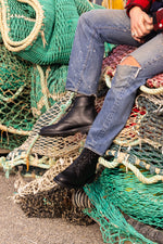 Charger l'image dans la galerie, Wayne - Chaussures Boots Cuir Noir