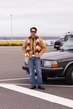 Charger l'image dans la galerie, Paul - Chaussures Mocassin Cuir Marron clair imprimé Lézard