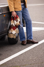 Charger l'image dans la galerie, Paul - Chaussures Mocassin Cuir Marron clair imprimé Lézard