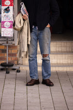 Charger l'image dans la galerie, Brogues - Chaussures Derby Cuir Grainé Marron