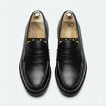 Charger l'image dans la galerie, Peter A. - Chaussures Mocassin Cuir Noir