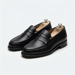 Charger l'image dans la galerie, Peter A. - Chaussures Mocassin Cuir Noir
