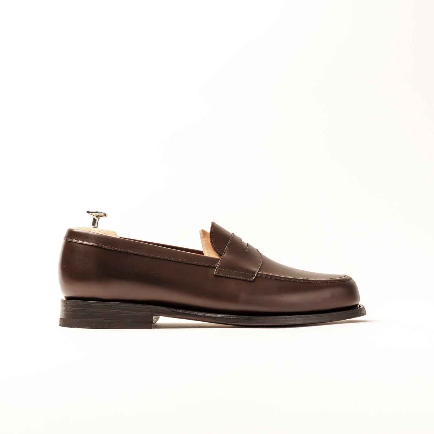 Penny Loafer - Chaussures Mocassin Cuir Marron