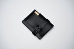 Charger l'image dans la galerie, Le porte carte - Cuir Noir et Cuir Grainé Noir