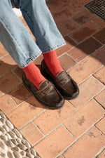 Charger l'image dans la galerie, Le Moc Jagger - Chaussures Mocassin Cuir Pony Marron