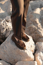 Charger l'image dans la galerie, Le Moc Jagger - Chaussures Mocassin Cuir Pony Marron