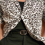 Charger l'image dans la galerie, Liam - Ceinture Cuir Python Noir