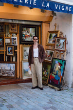 Charger l'image dans la galerie, Slipper - Chaussures Cuir Grainé Bordeaux