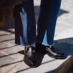 Charger l'image dans la galerie, Horsebit Loafer - Chaussures Mocassin à Mors Cuir Noir