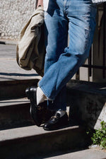 Charger l'image dans la galerie, Horsebit Loafer - Chaussures Mocassin à Mors Cuir Noir