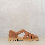 Charger l'image dans la galerie, Fisherman - Sandale en daim marron