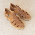 Charger l'image dans la galerie, Fisherman - Sandale en daim marron