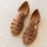 Charger l'image dans la galerie, Fisherman - Sandale en daim marron