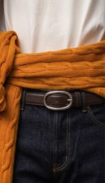 Charger l'image dans la galerie, Liam - Ceinture Cuir Marron