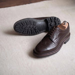 Charger l'image dans la galerie, Brogues - Chaussures Derby Cuir Marron