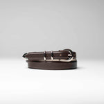 Charger l'image dans la galerie, Jonas - Ceinture Western en Cuir de veau Marron