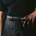 Charger l'image dans la galerie, Jamie - Ceinture en Cuir Noir