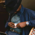 Charger l'image dans la galerie, Jonas - Ceinture Western en Cuir de veau Marron