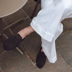 Charger l'image dans la galerie, Peter A. - Chaussures Mocassin Daim Marron
