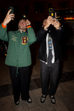 Charger l'image dans la galerie, Peter A. - Chaussures Mocassin Cuir Grainé Noir et Pony Zèbre