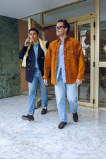 Charger l'image dans la galerie, Peter A. - Chaussures Mocassin Daim Marron