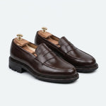 Charger l'image dans la galerie, Paul - Chaussures Mocassin Cuir Marron