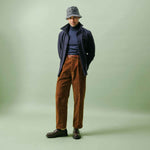 Charger l'image dans la galerie, Wood - Chaussures Derby Golf Cuir Marron