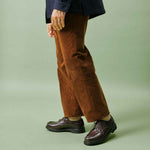 Charger l'image dans la galerie, Wood - Chaussures Derby Golf Cuir Marron