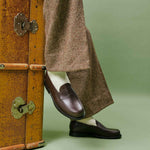 Charger l&#39;image dans la galerie, Penny Loafer - Chaussures Mocassin Cuir Marron
