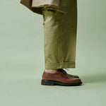 Charger l'image dans la galerie, Brogues - Chaussures Derby Cuir Grainé Marron