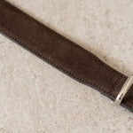 Charger l'image dans la galerie, Jonas - Ceinture Western en Daim Marron