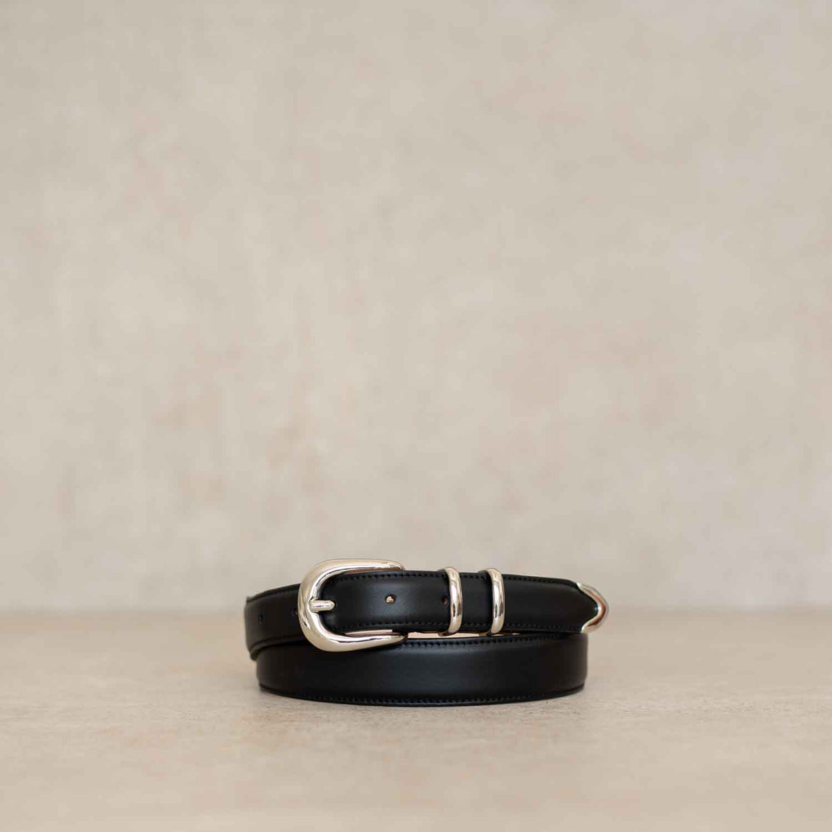 Ceinture Western Weaver Leather – Néoprène Noir – Taille 34 – Équitation Spectacle