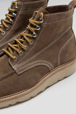 Charger l'image dans la galerie, Powell - Chaussures Boots Daim Suede Taupe