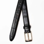 Charger l'image dans la galerie, Jamie - Ceinture en Cuir Noir