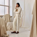 Charger l'image dans la galerie, Paul - Chaussures Mocassin Cuir Marron clair imprimé Lézard