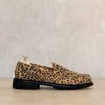 Charger l'image dans la galerie, Paul - Chaussures Mocassin Daim Léopard