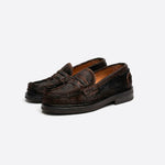 Charger l'image dans la galerie, Le Moc Jagger - Chaussures Mocassin Cuir Pony Marron