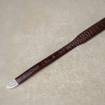 Charger l'image dans la galerie, Jesse - Ceinture Western Cuir Marron