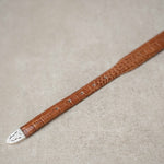 Charger l'image dans la galerie, Jesse - Ceinture Western Cuir Marron Camel