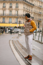 Charger l'image dans la galerie, Brogues - Chaussures Derby Daim Marron Noisette