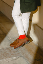 Charger l'image dans la galerie, Brogues - Chaussures Derby Cuir Gras Marron