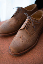 Charger l'image dans la galerie, Brogues - Chaussures Derby Cuir Gras Marron