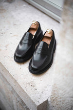 Charger l'image dans la galerie, Paul - Chaussures Mocassin Cuir Noir