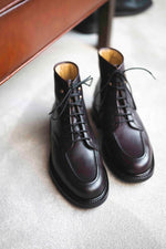 Charger l'image dans la galerie, Wayne - Chaussures Boots Cuir Bordeaux