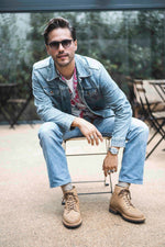 Charger l'image dans la galerie, Springsteen - Chaussures Boots Daim Beige