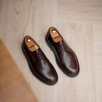 Charger l'image dans la galerie, Blucher - Chaussures Derby Cuir Marron