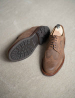 Charger l'image dans la galerie, Brogues - Chaussures Derby Cuir Gras Marron