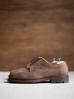 Charger l'image dans la galerie, Brogues - Chaussures Derby Cuir Gras Marron