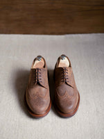 Charger l'image dans la galerie, Brogues - Chaussures Derby Cuir Gras Marron