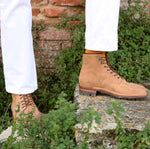 Charger l'image dans la galerie, Springsteen - Chaussures Boots Daim Beige
